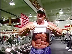 Jay Ripped Delts and Bulging Biceps