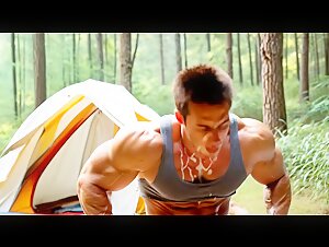 The Spring (Muscle growth by Ononono)