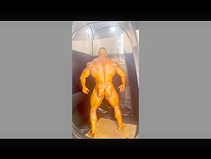 Glutes! Naked bodybuilders