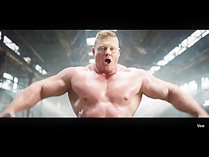 Brutal Lateral Raise with Human Weights – 180kg Alpha in Full Control