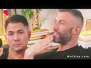 Live gay deepthroating and barebacking