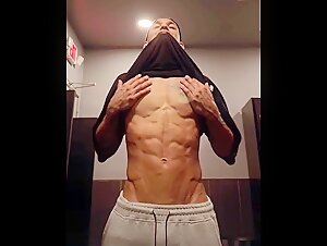 Shredded muscle god