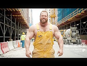 Who needs a mixer when you have this construction worker? 🦺🔨💪 More on Patreon