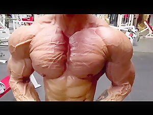 Shredded Chest Flexing