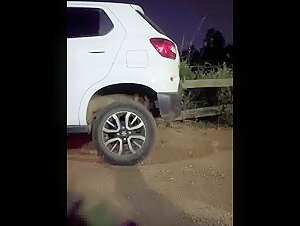 Chilean bodybuilder lift a car