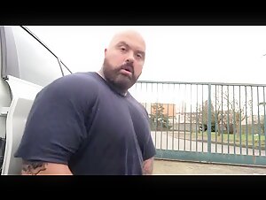 Cumhungry musclebull