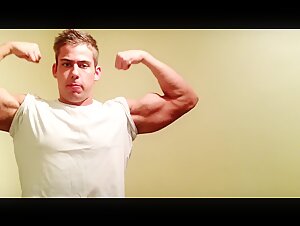 Shreddy Bicep Kissing Shirt Ripping