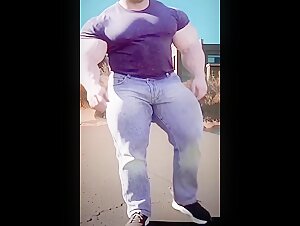 Massive Muscles in tight T-Shirt (2010)