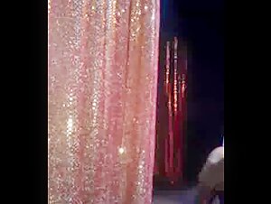 Soldier strips down to a thong on stage