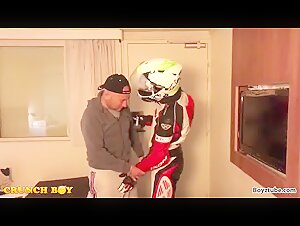 Biker cock sucking hot fuck