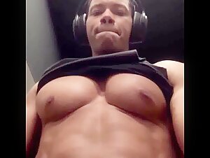 aaesthetiq has great pecs - and he loves to show them off - and we love it