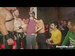Jordan Foster Blindfolded At Crowded Party Oral Anal Chains With Hayden Richards And Connor Maguire